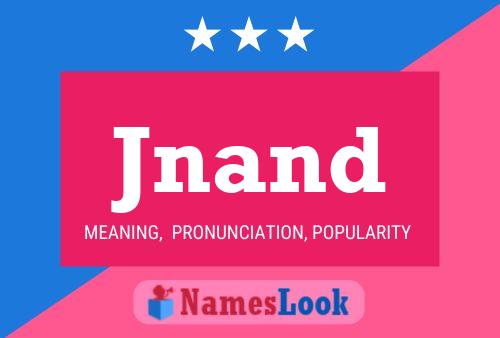 Jnand Name Poster