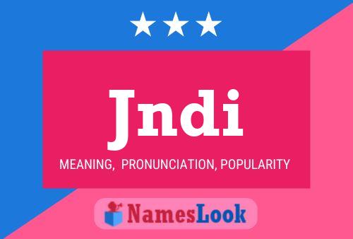 Jndi Name Poster