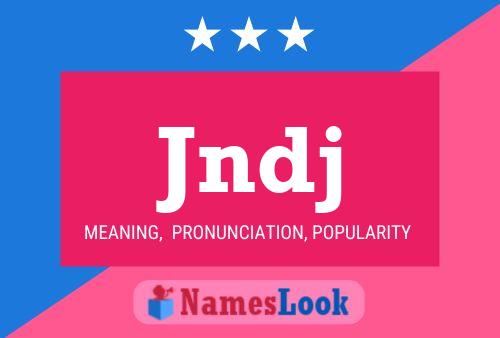 Jndj Name Poster