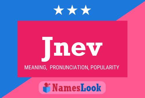 Jnev Name Poster