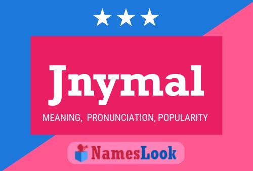 Jnymal Name Poster