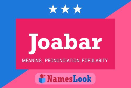 Joabar Name Poster