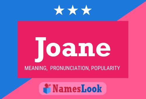 Joane Name Poster