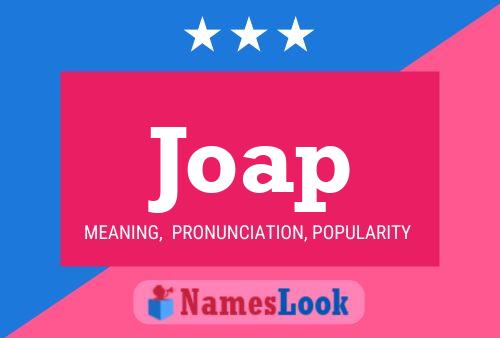 Joap Name Poster