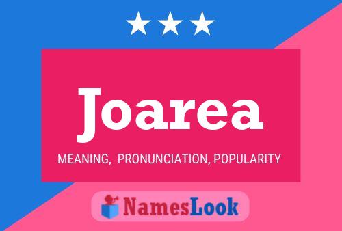 Joarea Name Poster