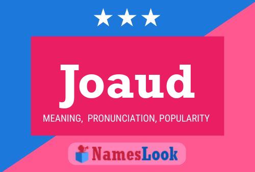 Joaud Name Poster