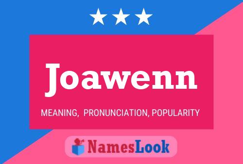 Joawenn Name Poster