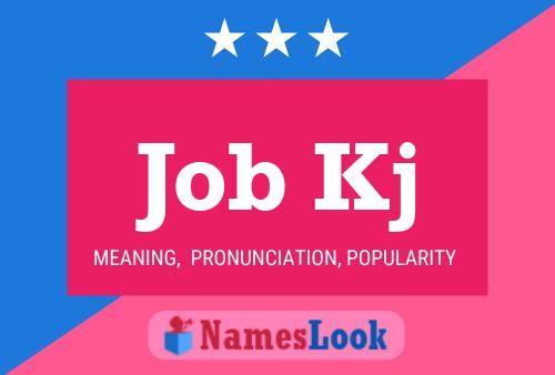 Job Kj Name Poster