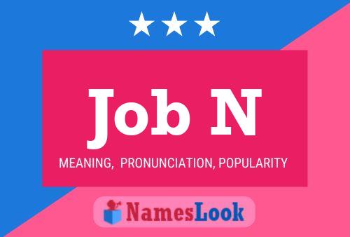 Job N Name Poster