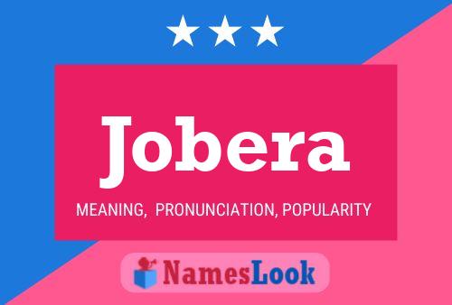 Jobera Name Poster