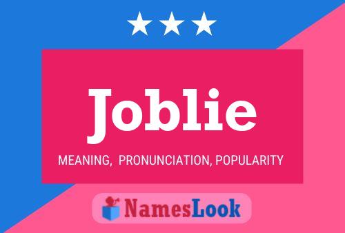 Joblie Name Poster