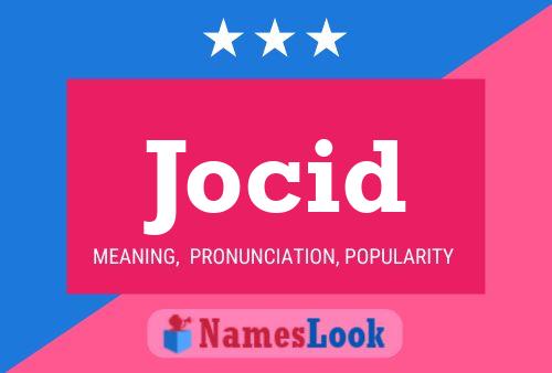 Jocid Name Poster