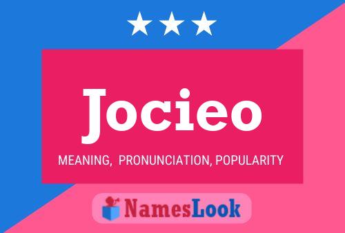 Jocieo Name Poster