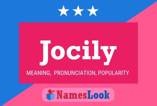 Jocily Name Poster