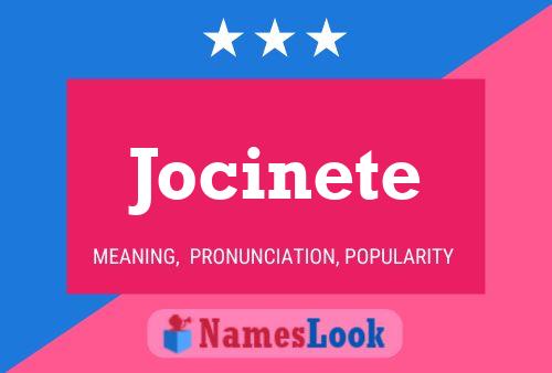 Jocinete Name Poster