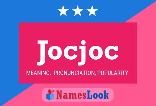 Jocjoc Name Poster