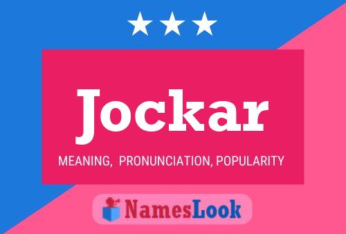 Jockar Name Poster