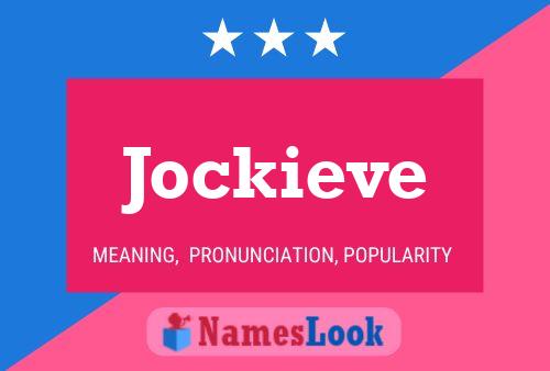 Jockieve Name Poster