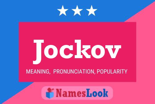 Jockov Name Poster