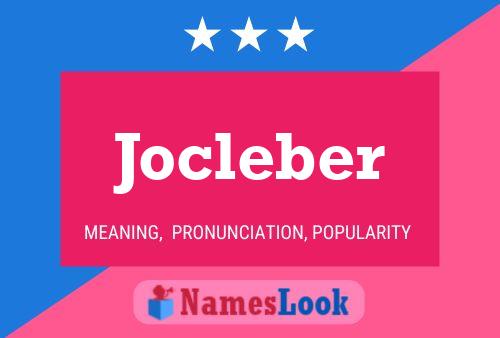 Jocleber Name Poster