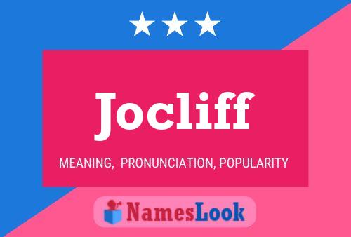 Jocliff Name Poster