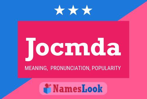 Jocmda Name Poster