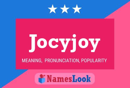 Jocyjoy Name Poster