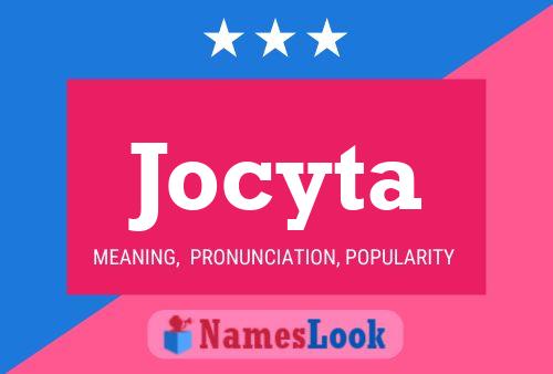 Jocyta Name Poster