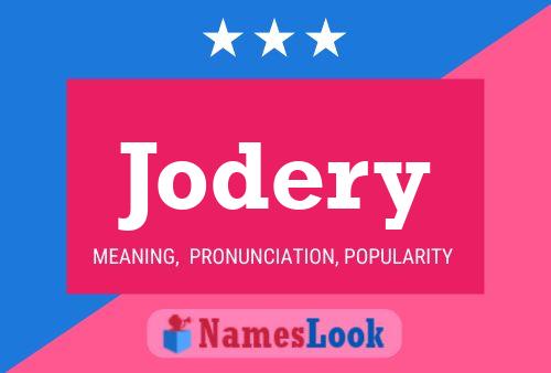 Jodery Name Poster