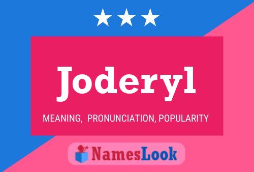 Joderyl Name Poster