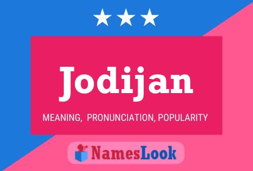 Jodijan Name Poster