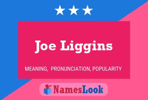 Joe Liggins Name Poster