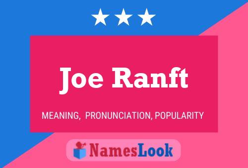 Joe Ranft Name Poster