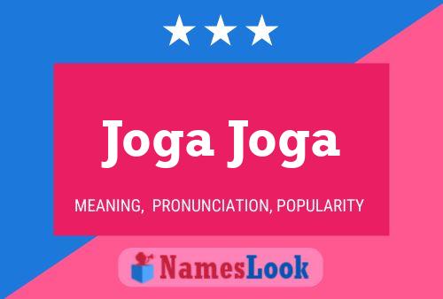 Joga Joga Name Poster