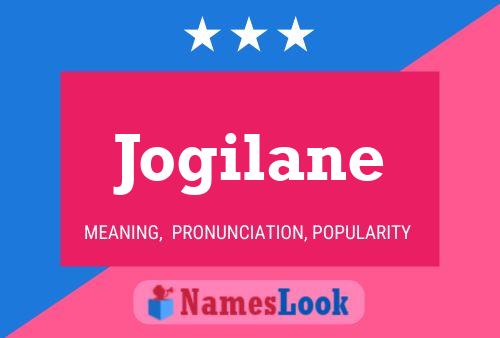 Jogilane Name Poster