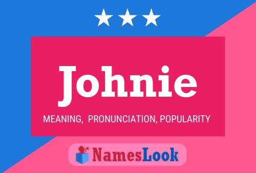 Johnie Name Poster