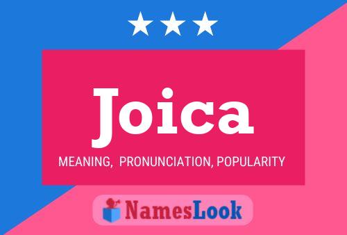 Joica Name Poster