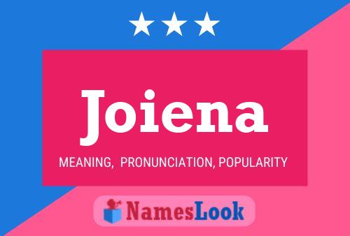 Joiena Name Poster