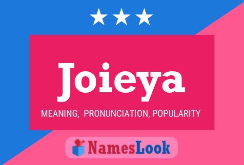 Joieya Name Poster