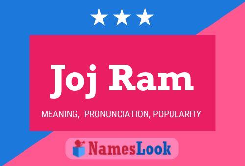 Joj Ram Name Poster