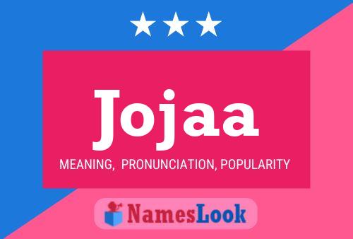 Jojaa Name Poster