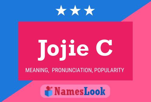 Jojie C Name Poster