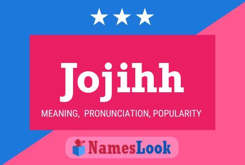 Jojihh Name Poster