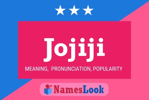 Jojiji Name Poster