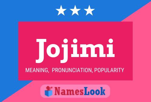 Jojimi Name Poster