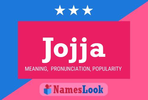 Jojja Name Poster