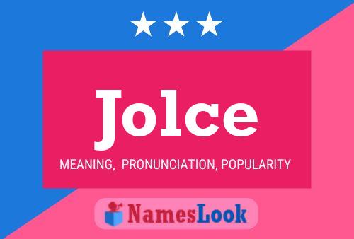 Jolce Name Poster