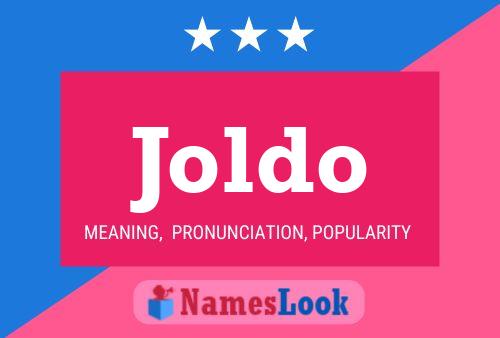 Joldo Name Poster