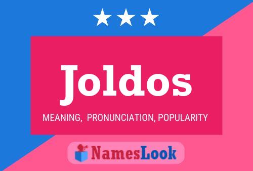 Joldos Name Poster