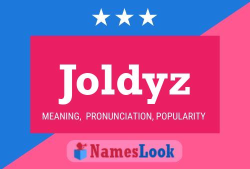 Joldyz Name Poster